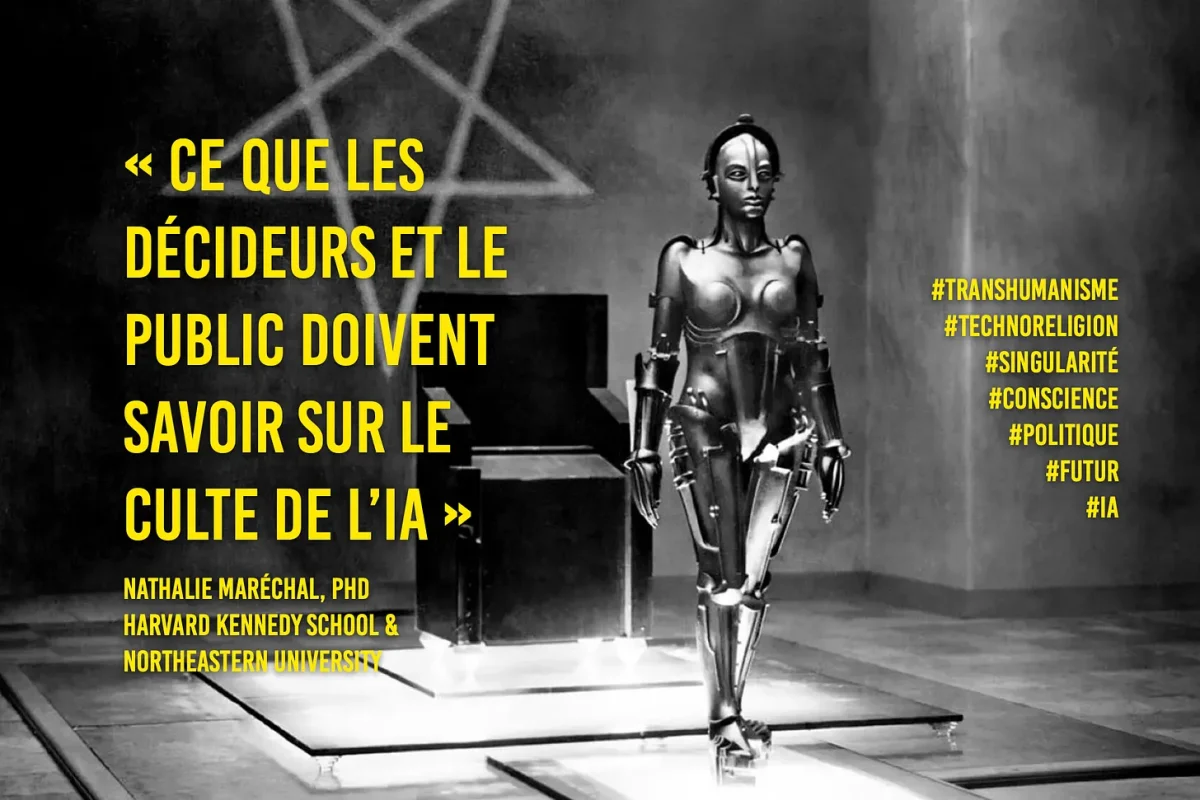 « Ce que les décideurs et le public doivent savoir sur le culte de l’IA »